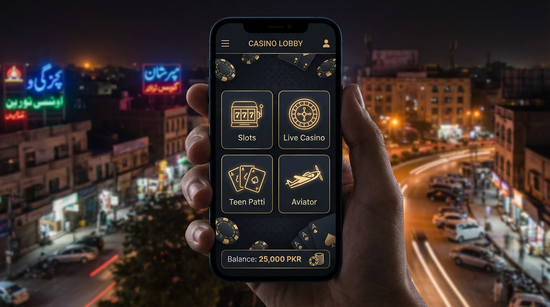 Main screen of glorys casino app page for PK players - 4