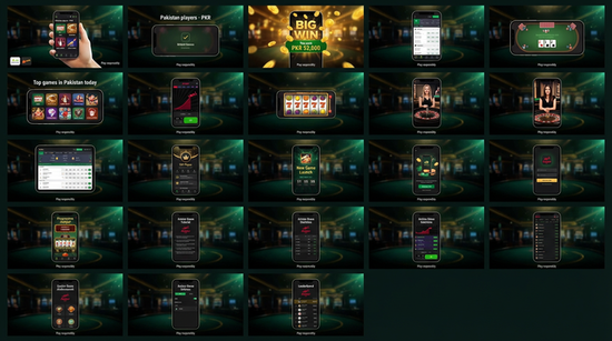 Main screen of glorys casino bet page for PK players - 4