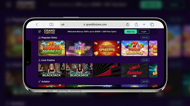 Main screen of glorys casino ios page for PK players - 4